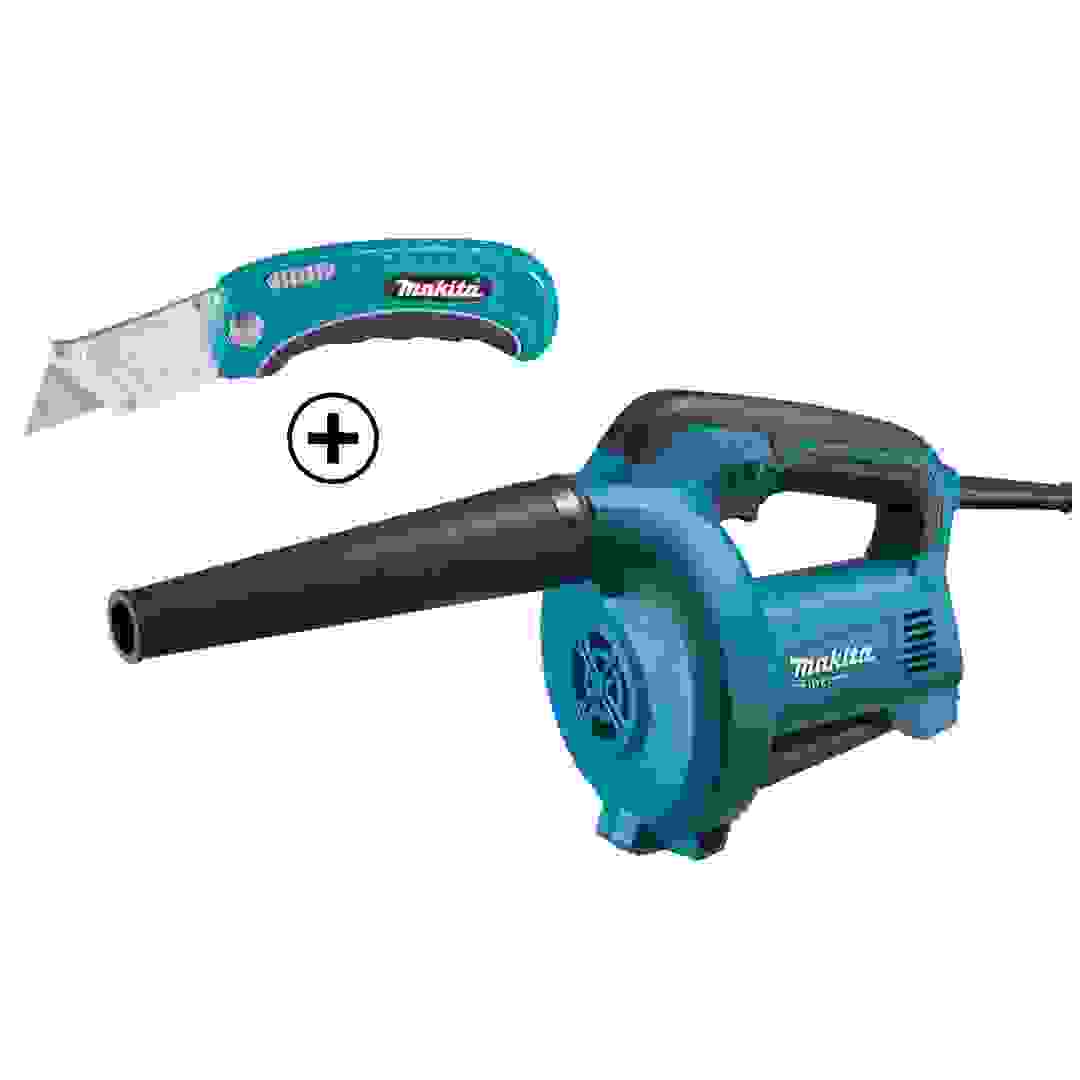 Makita MT Corded Air Blower W/Free Knife, M4000B (350 W)