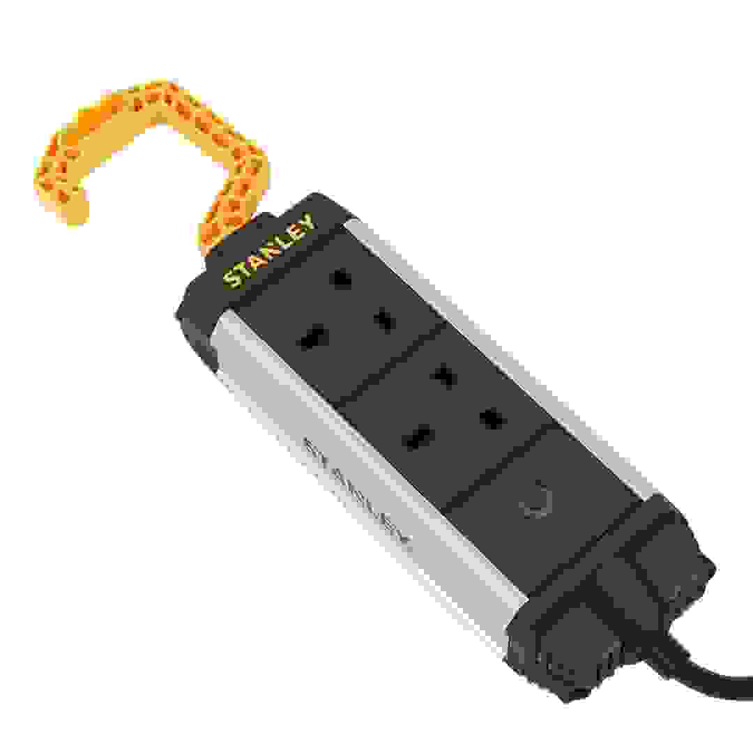 مشترك كهربائي ستانلي من الألومنيوم المؤكسد مع خطاف (17 × 5 × 37 سم)