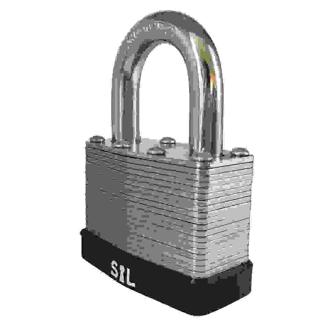 Smith & Locke Laminated Steel Cylinder Padlock (30 x 26.5 x 20 mm)