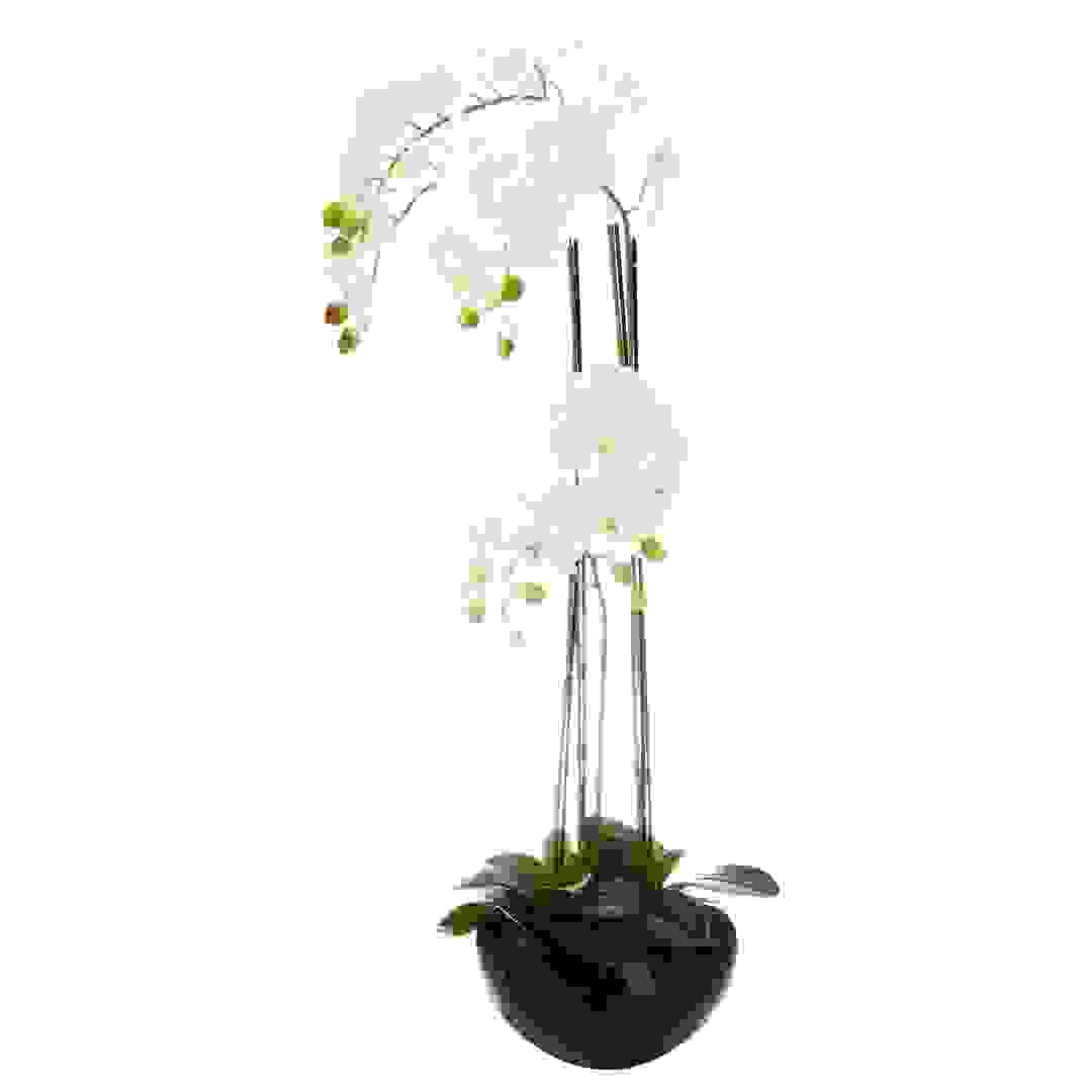 Artificial Orchid Plant W/Pot (46 x 30 x 115 cm)
