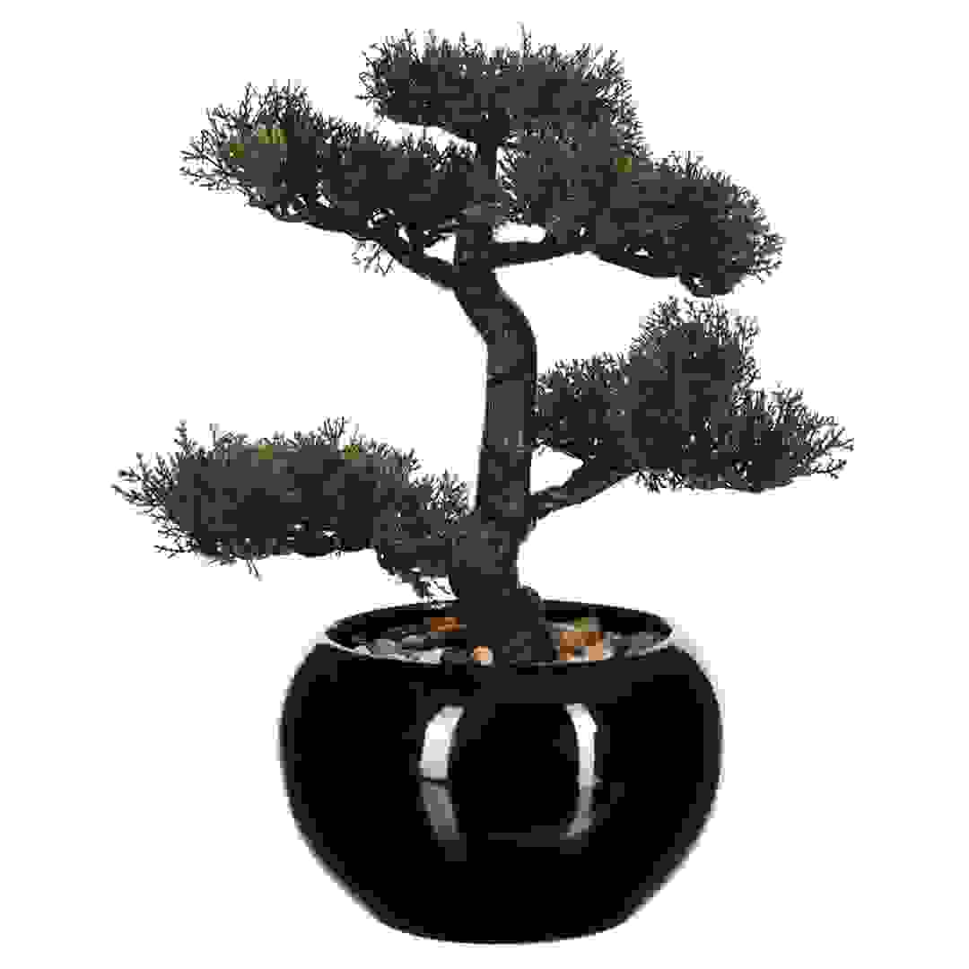 Artificial Bonsai Plant W/Ceramic Pot (35 x 32 x 34 cm)