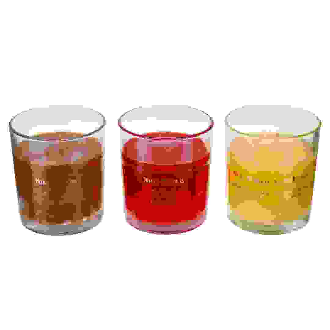 Price's Wax Scented Candle Gift Set (23 x 8 x 9 cm, 3 Pc.)