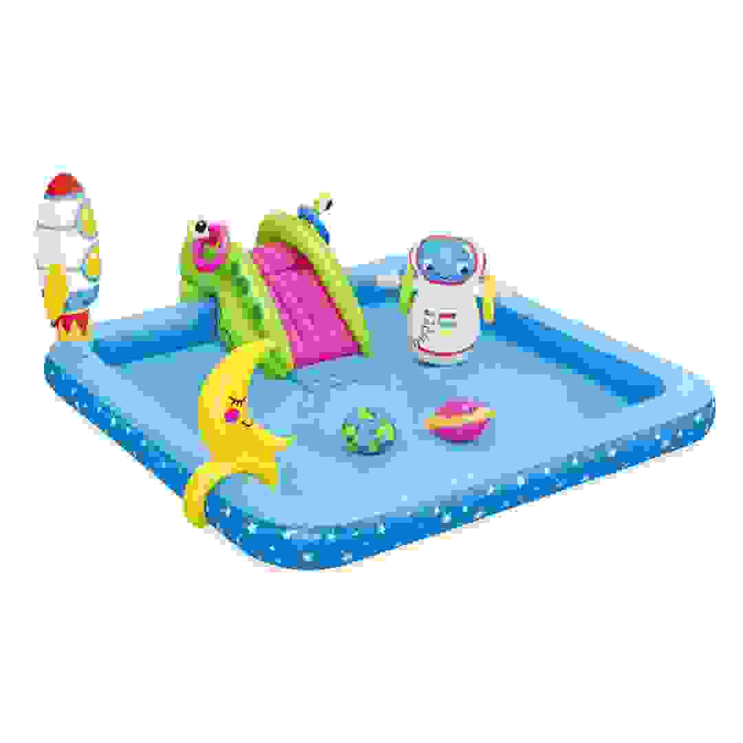 مركز لعب مائي للصغار تصميم رواد الفضاء بيست واي (228 × 206 × 84 سم)