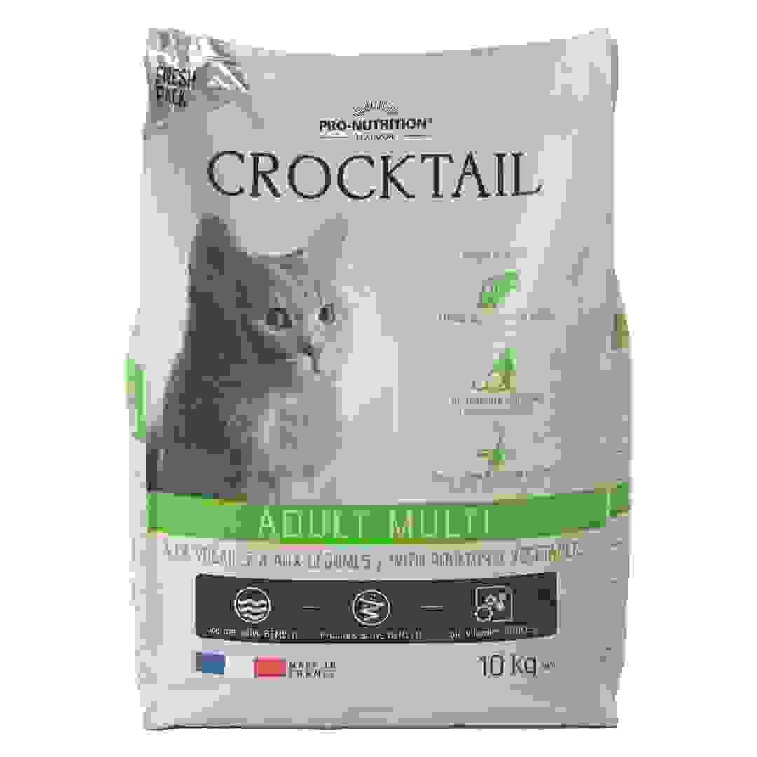 Crocktail Multi Poultry & Vegetables Cat Food (Adult Cat, 10 Kg)