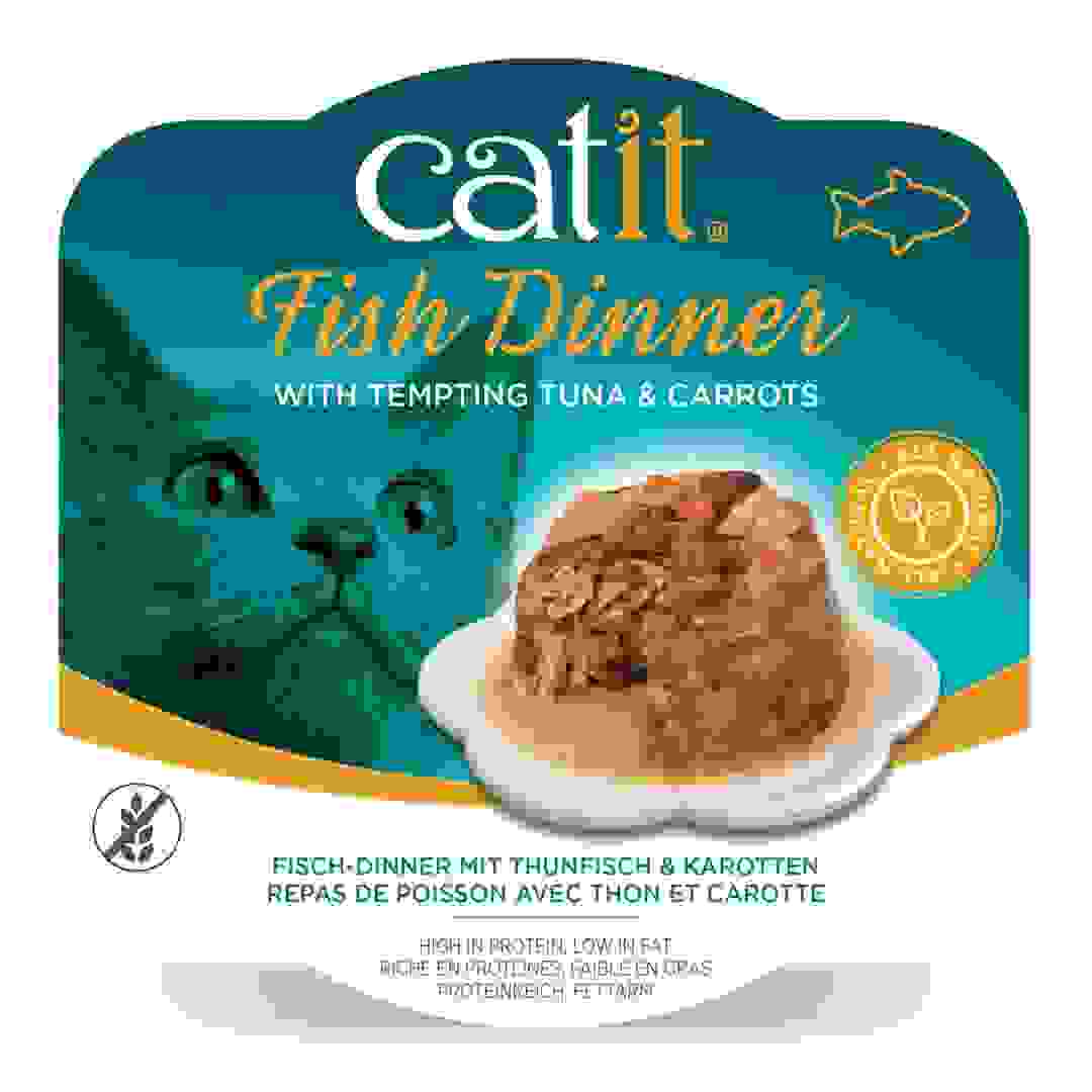 Catit Fish Dinner (Tuna & Carrot, 80 g)