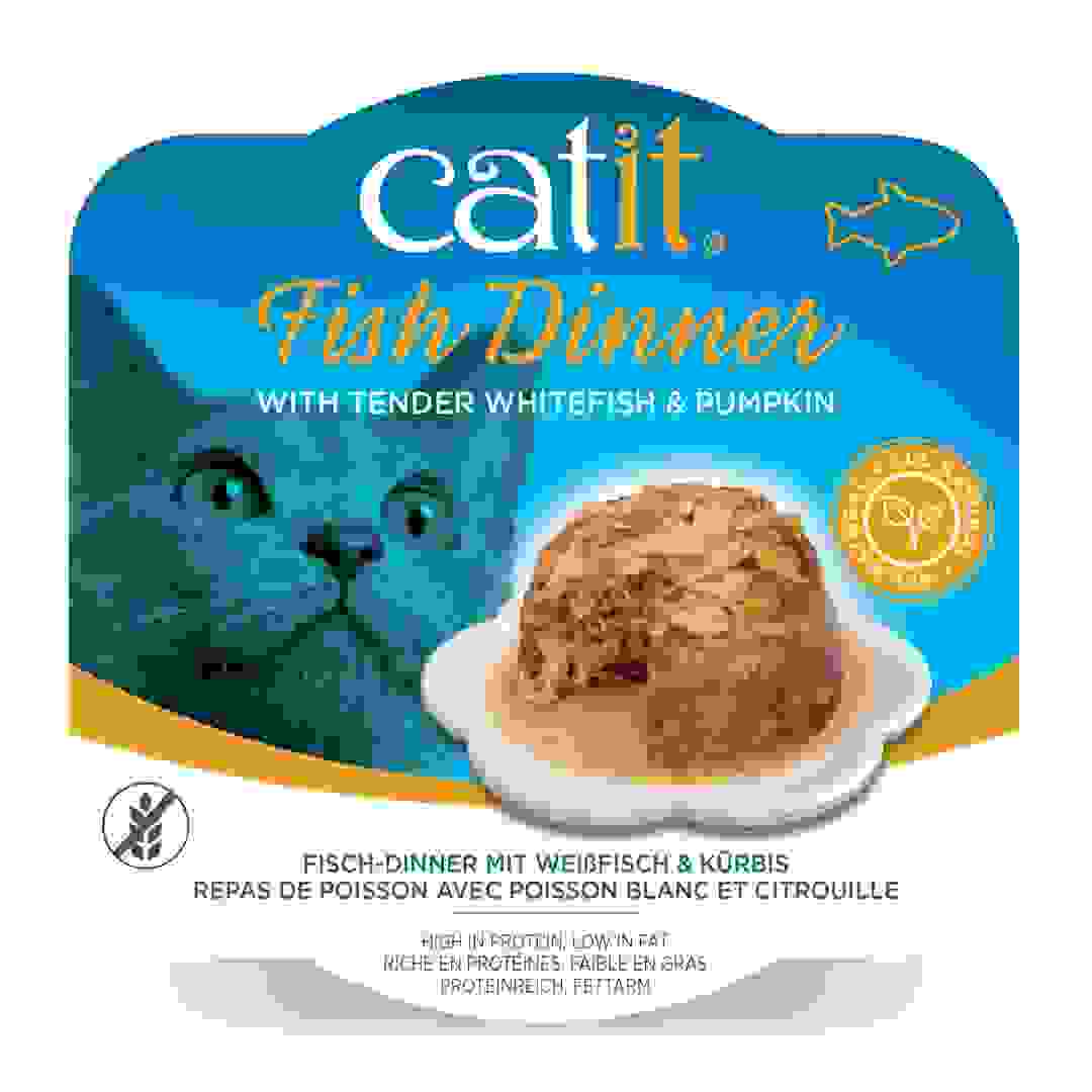 Catit Fish Dinner (Whitefish & Pumpkin, 80 g)