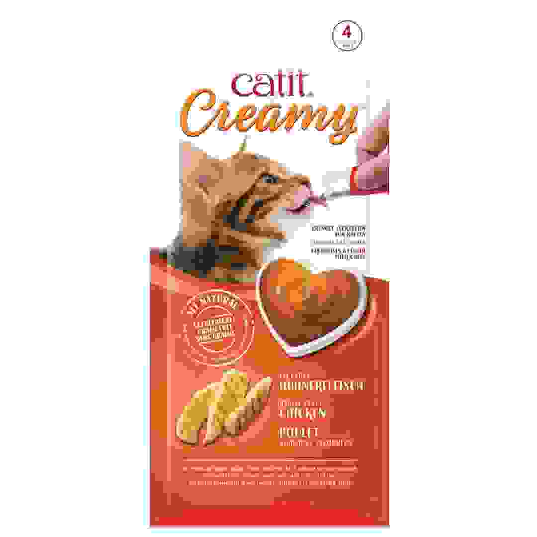 حلوى لعق كريمية للقطط كاتيت (دجاج، 40 جم)