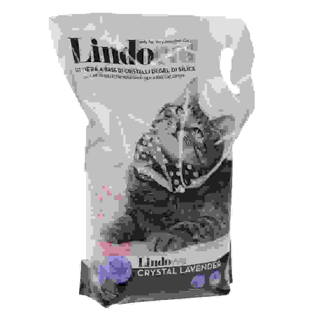 رمل هلام السيليكا الكريستالي للقطط ليندوكات (5 لتر، لافندر)