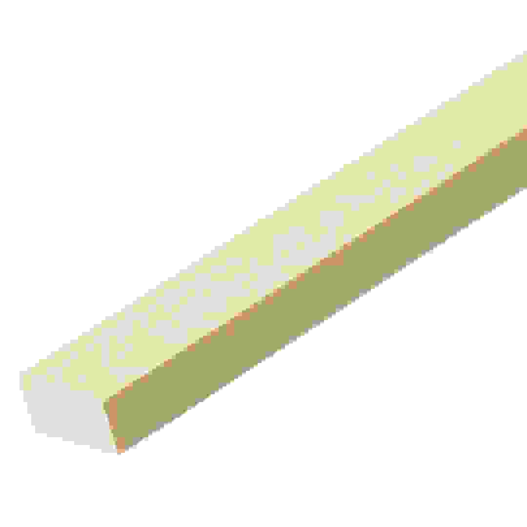 Cheshire Mouldings Smooth Square Edge Pine Stripwood (25 x 36 x 900 mm)
