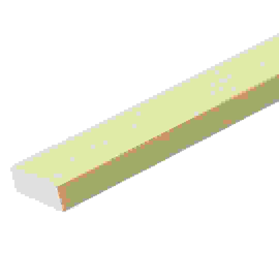 Cheshire Mouldings Smooth Square Edge Pine Stripwood (25 x 68 x 900 mm)