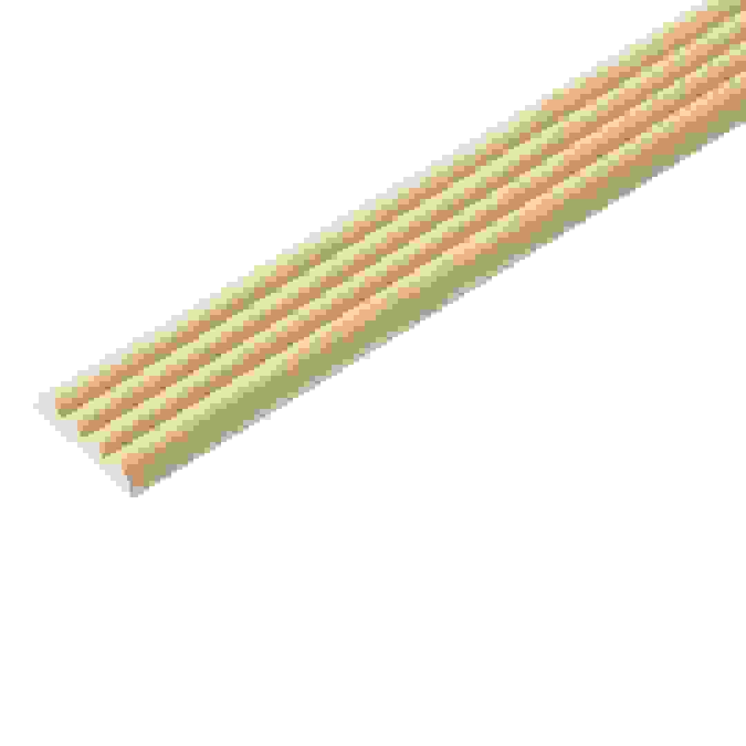 Pine Reeded-Angle Moulding 4.5 x 35 x 2400 mm