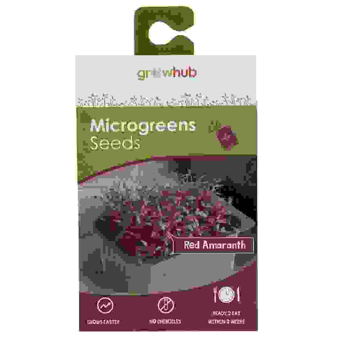 Growhub Microgreen Red Amaranth Seeds Pack