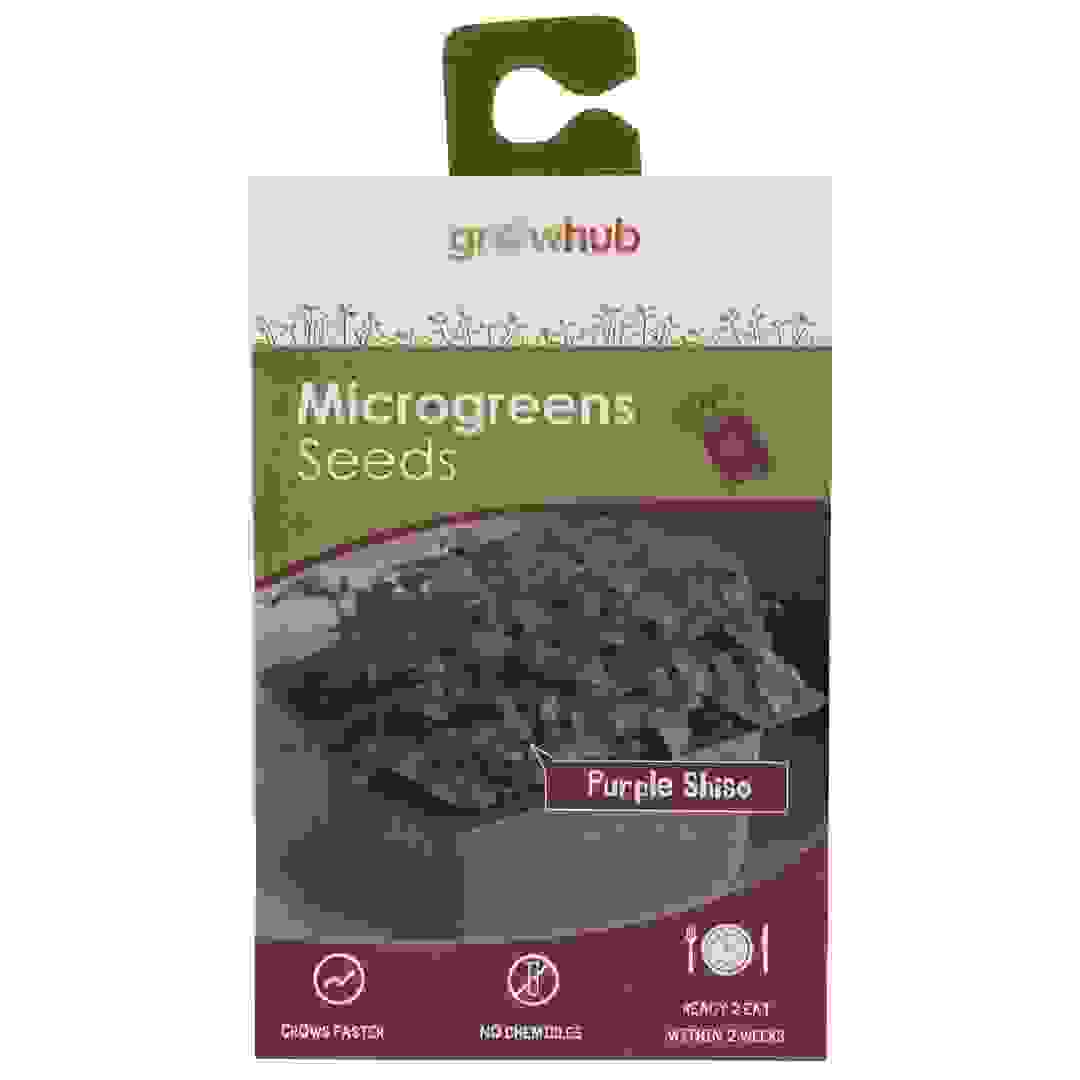 Growhub Microgreen Purple Shiso Seeds Pack