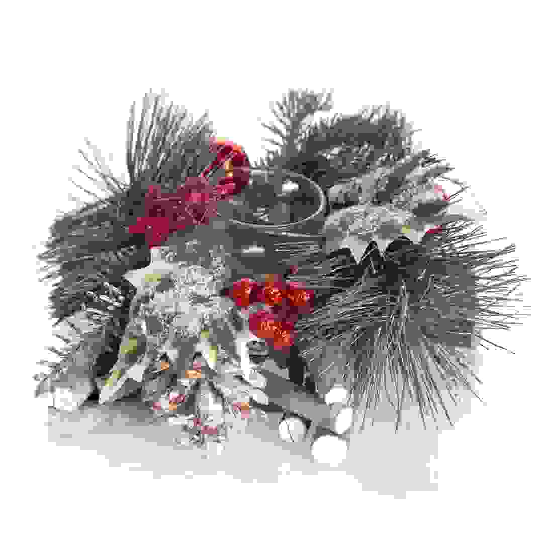 Atmosphera Folk Magic Wood Star Candle Holder (20 x 8 cm)