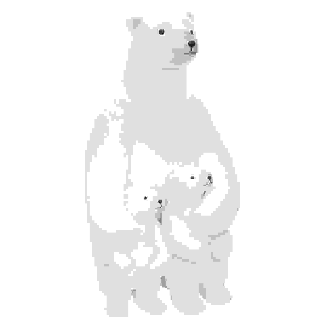 Atmosphera Polystyrene Giant Polar Bear Decor (65 x 60 x 95 cm)
