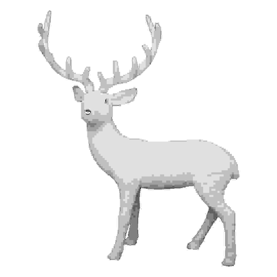 Atmosphera Polystyrene Giant Deer Decor (73 x 22 x 116 cm)