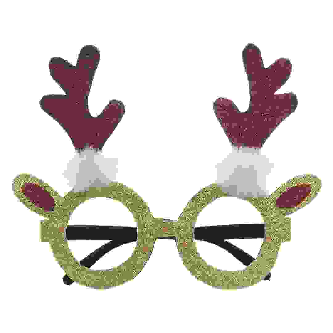 نظارات الرنة بولي إيثيلين مع جليتر ذهبي فيريك ذا إيسينشيالز (13 × 1 × 17.5 سم)