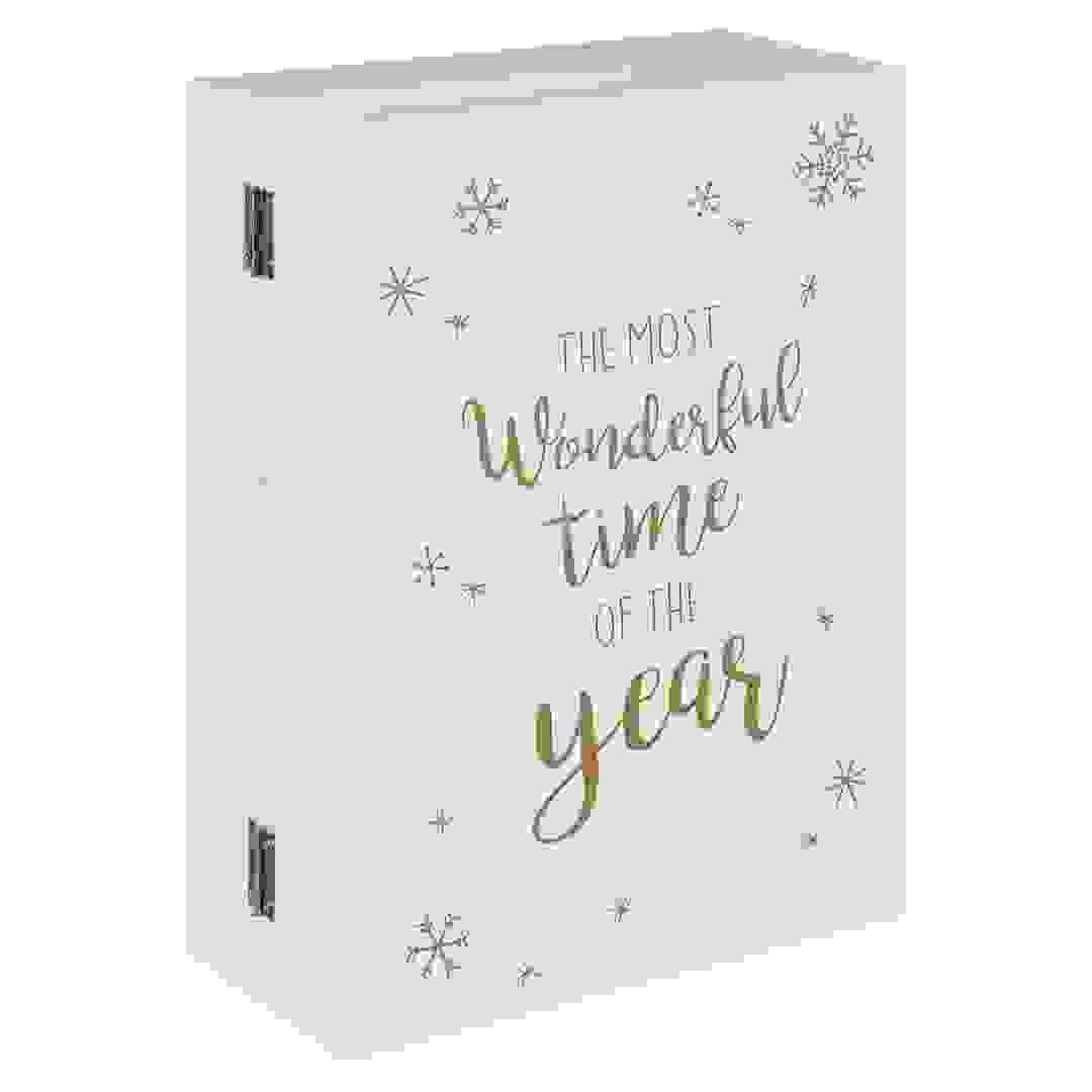 Atmosphera Lapland Back Plate Adventure Calendar (42 x 5 x 30 cm)