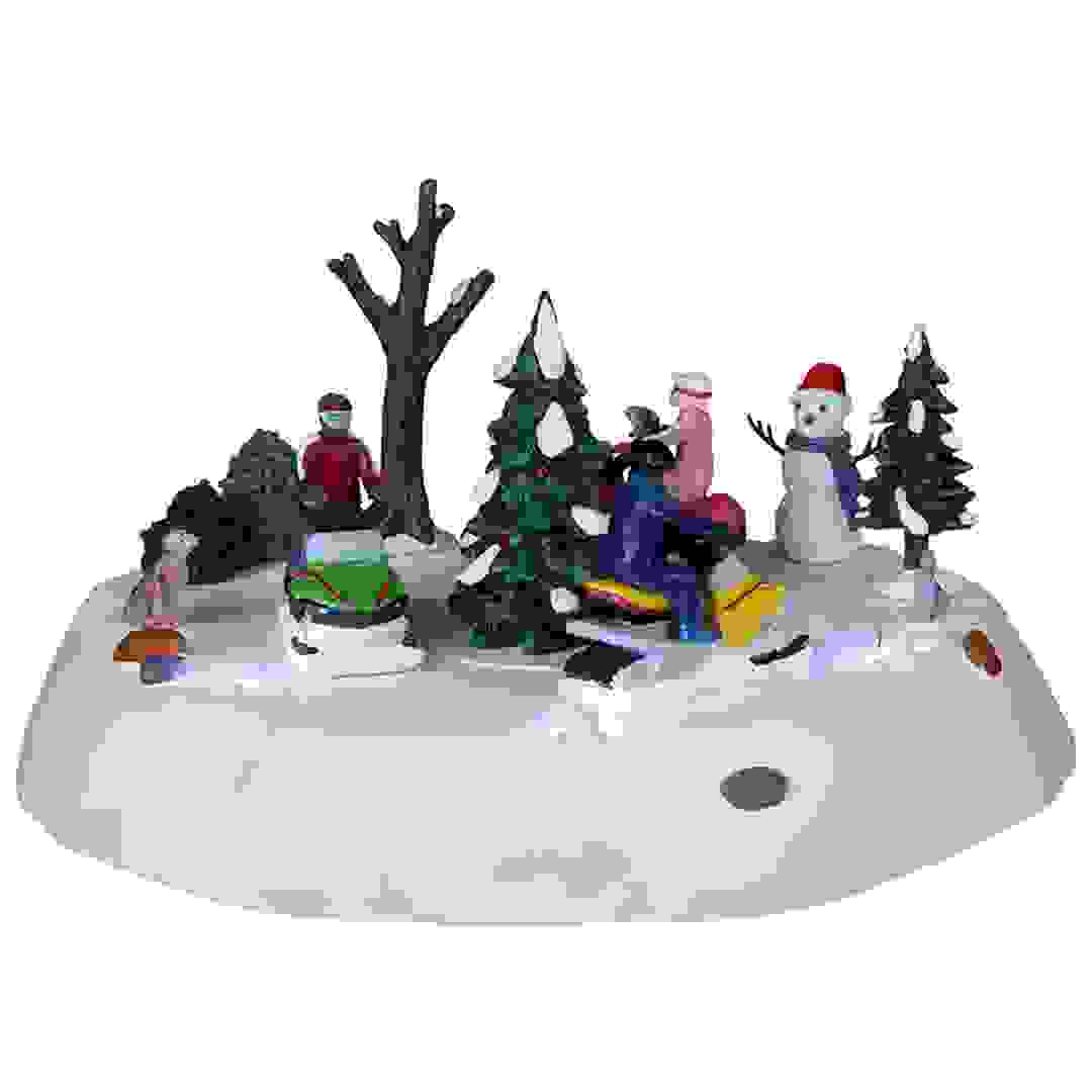 ديكور احتفالي مرح زحافة جليد ليماكس (13.3 × 24.5 × 23.3 سم)