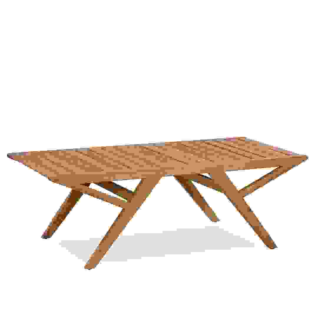 Argeles Acacia Wood Coffee Table (120 x 60 x 40 cm)