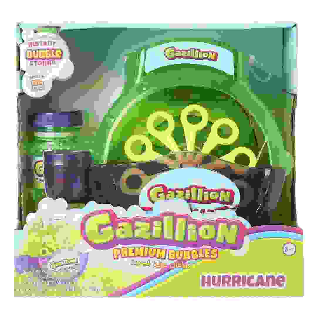 Gazillion Battery-Operated Hurricane Bubble Machine (118 ml)