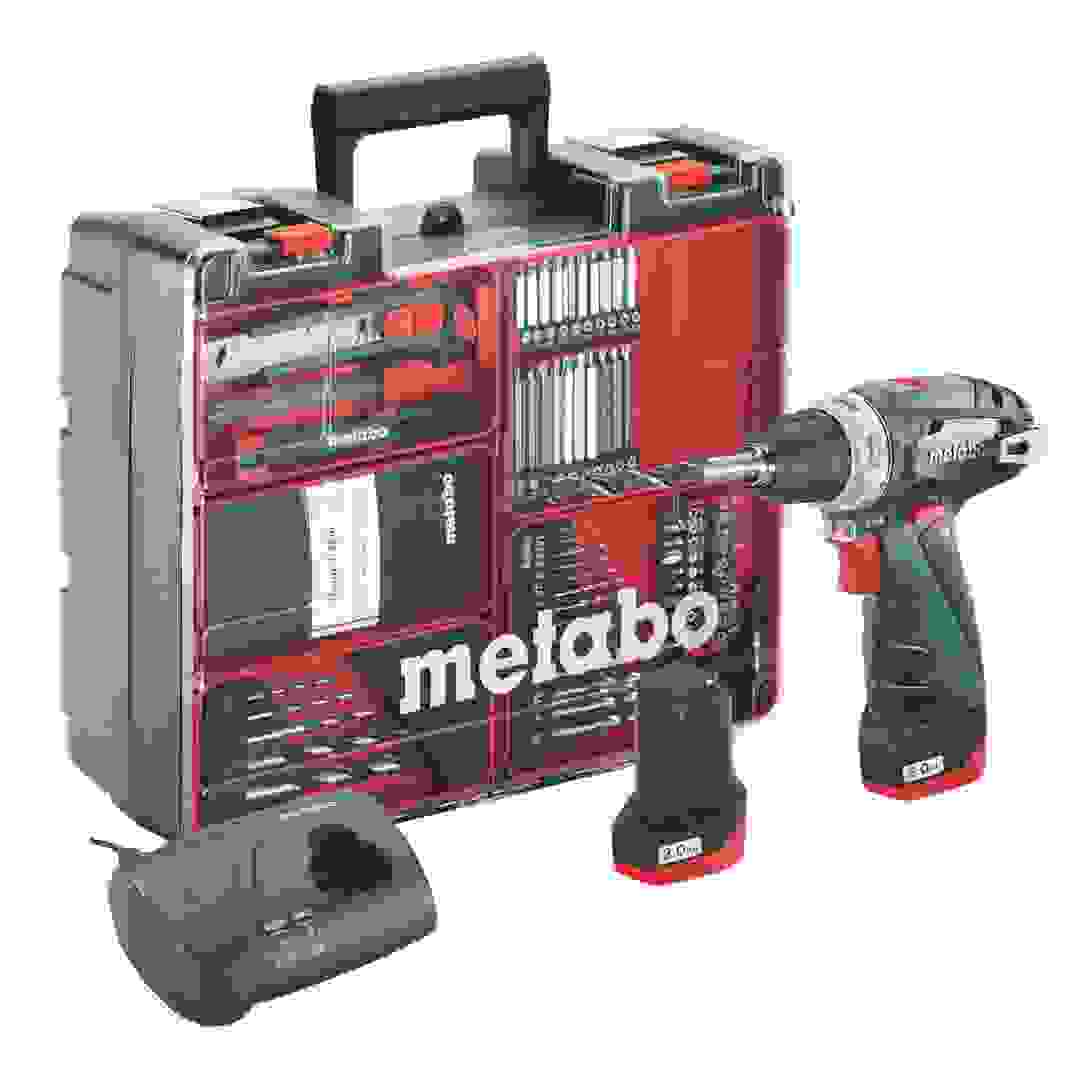 Metabo PowerMaxx BS Cordless Drill Screwdriver Kit (220-240 V)