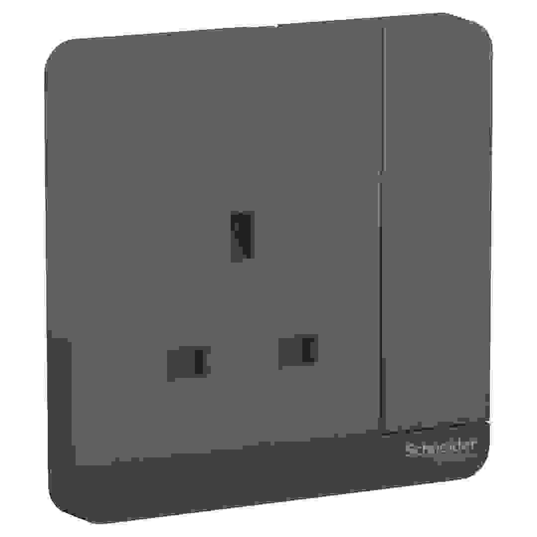 Schneider Electric 1 Gang Switched Socket (8.6 cm)