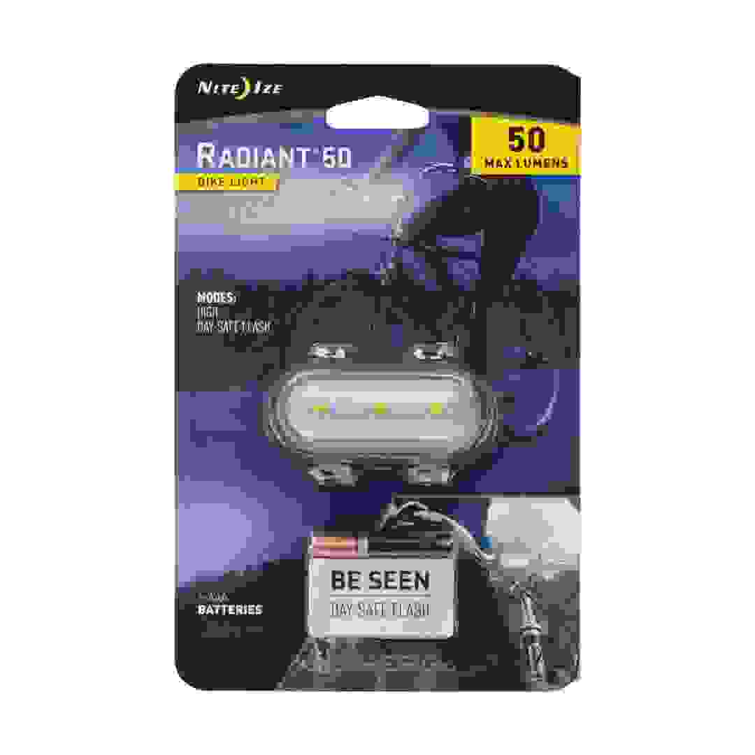Nite Ize Plastic Radiant 50 Bike Light
