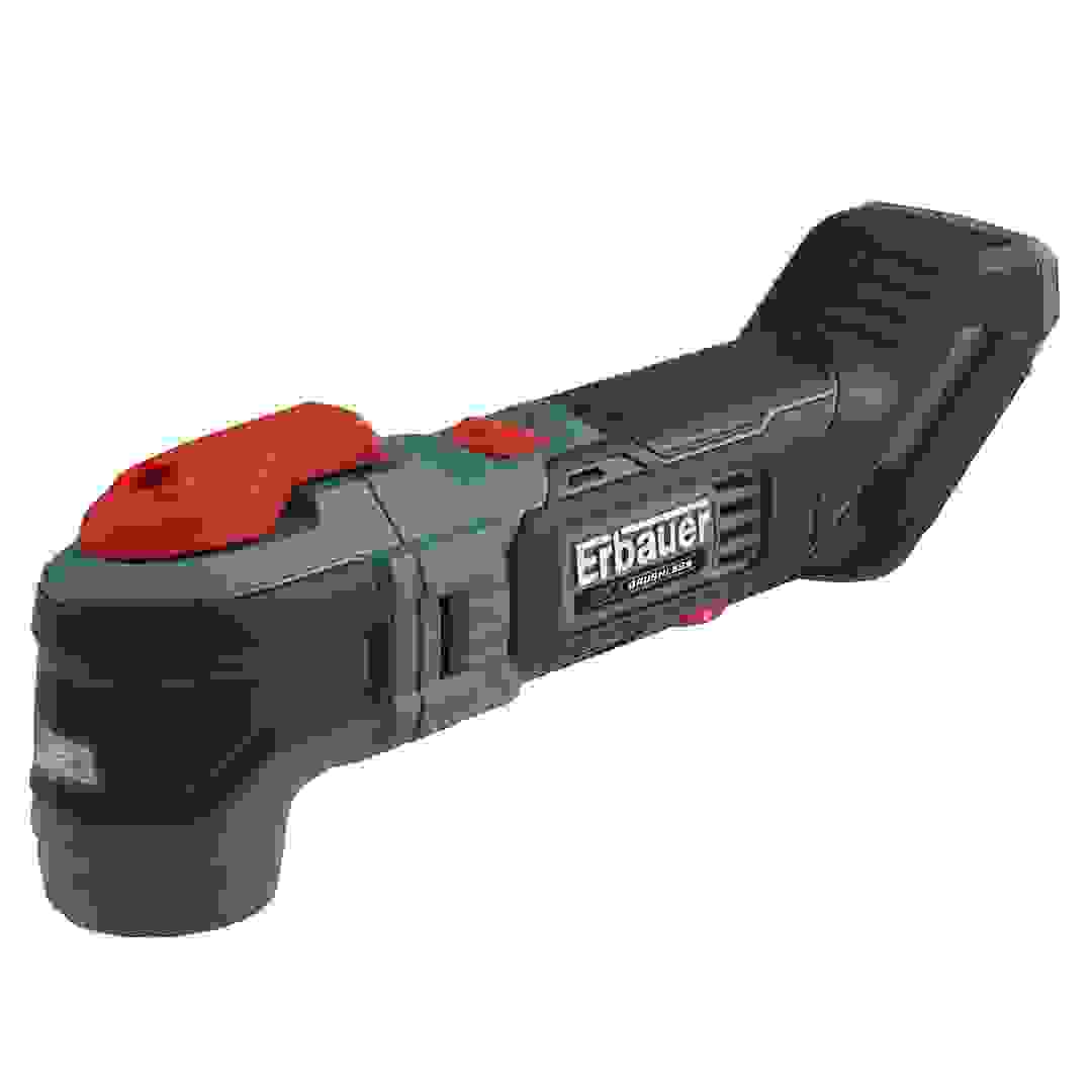 Erbauer EXT Brushless Cordless Multi-Tool Set, EMT18-Li-QC (18 V)
