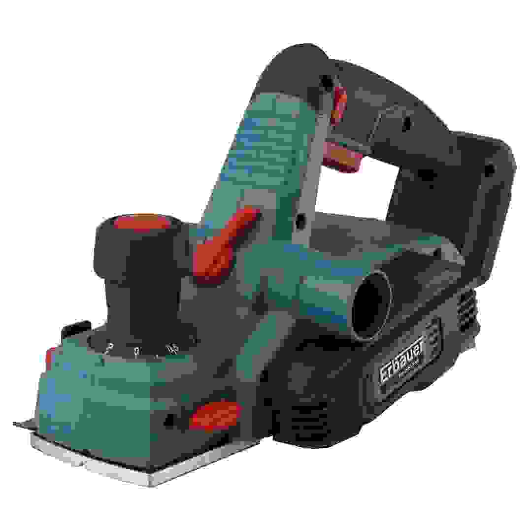 Erbauer EXT Battery-Operated Cordless Planer Set, EHP18-Li (18 V)