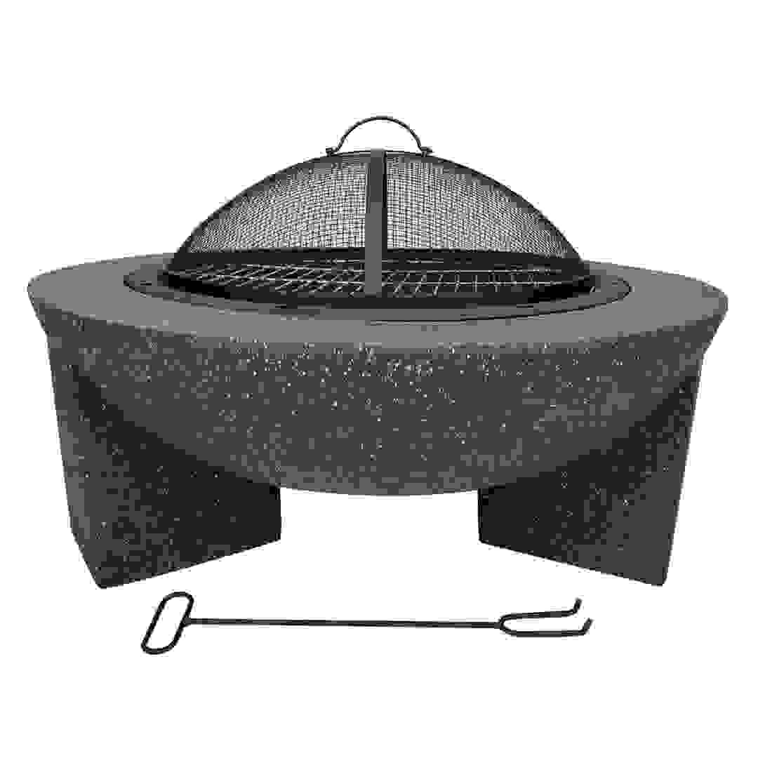 MGO Fire Pit W/Cooking Grill, DMFP-9508 (75 cm)