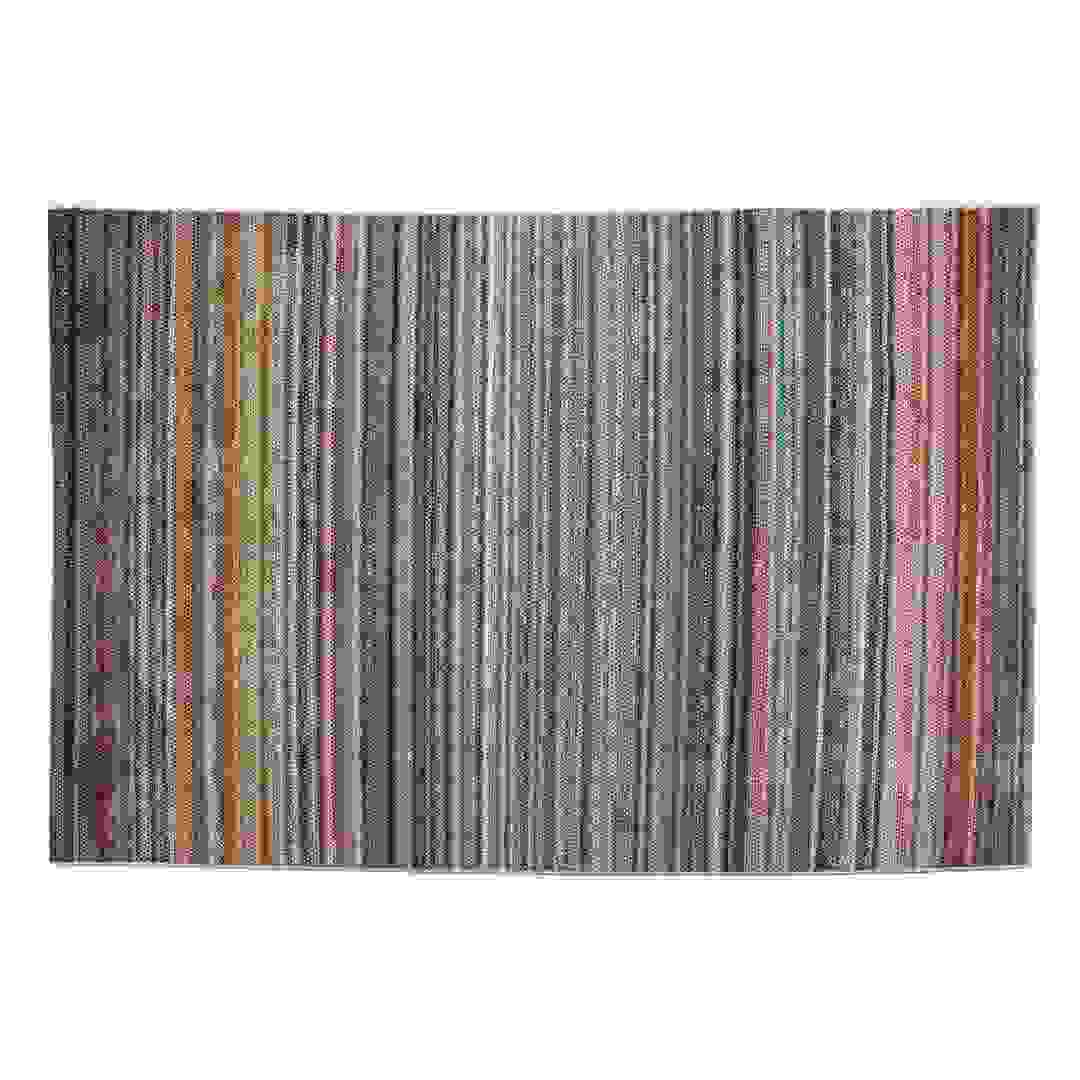 True Fiber Striped Carpet (133 x 200 x 2.5 cm)