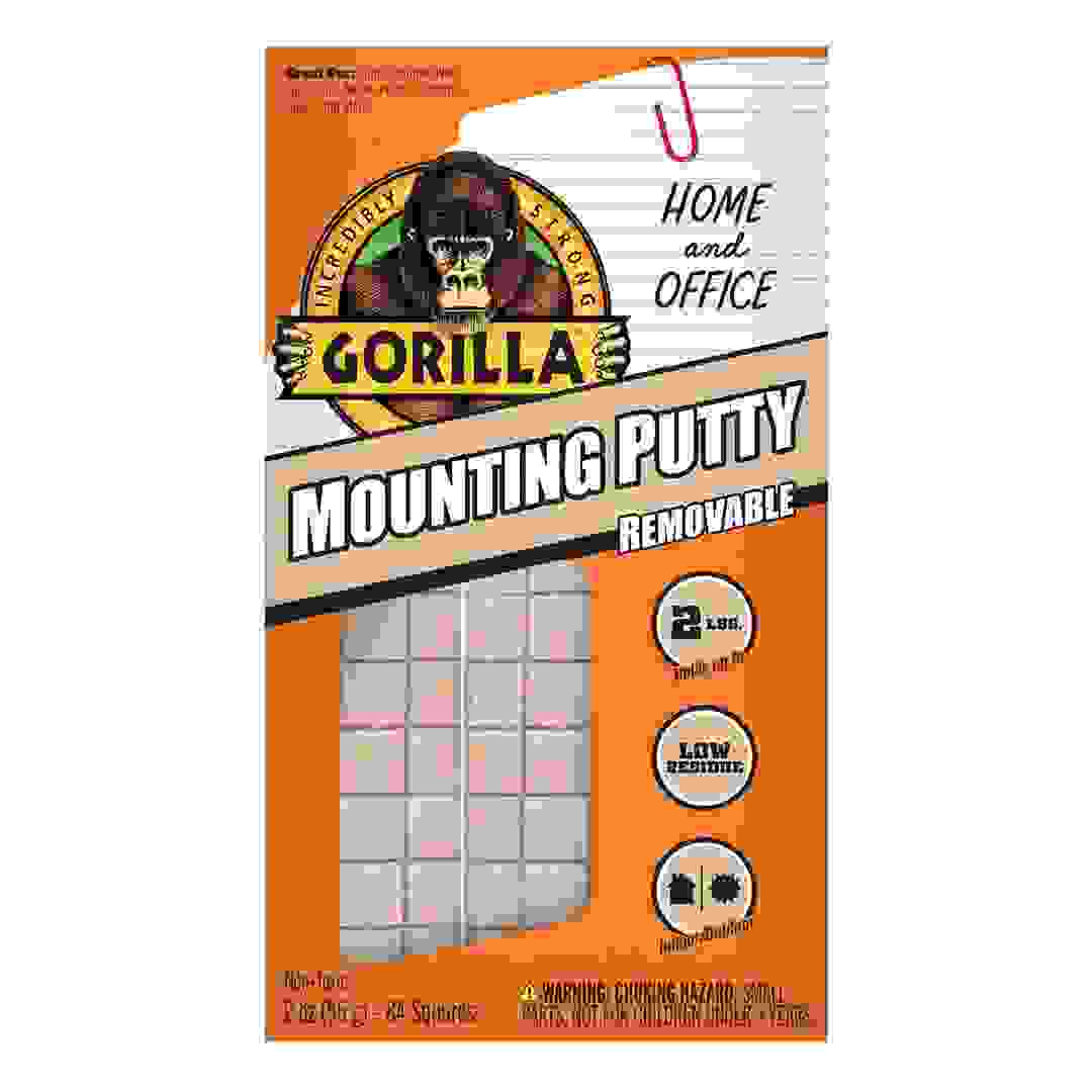 Gorilla Home And Office Mounting Putty (59 ml, Crème)