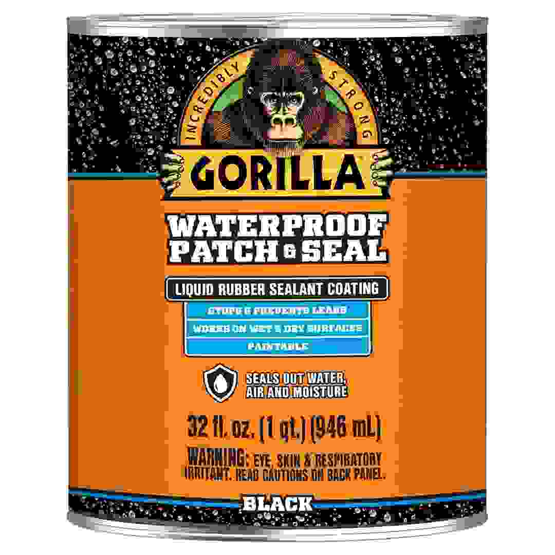 Gorilla Liquid Rubber Waterproof Sealer (946 ml, Black)
