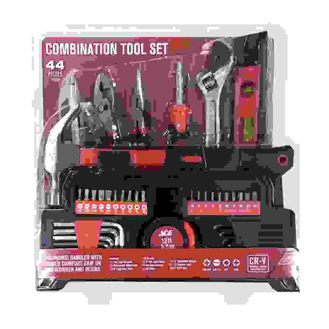 Ace Chrome Vanadium Steel Combination Tool Set (44 Pc.)
