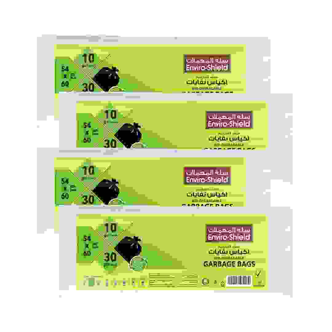 Enviro Shield Plastic Trash Bag Flat Value Pack (38 L, 120 Pc.)