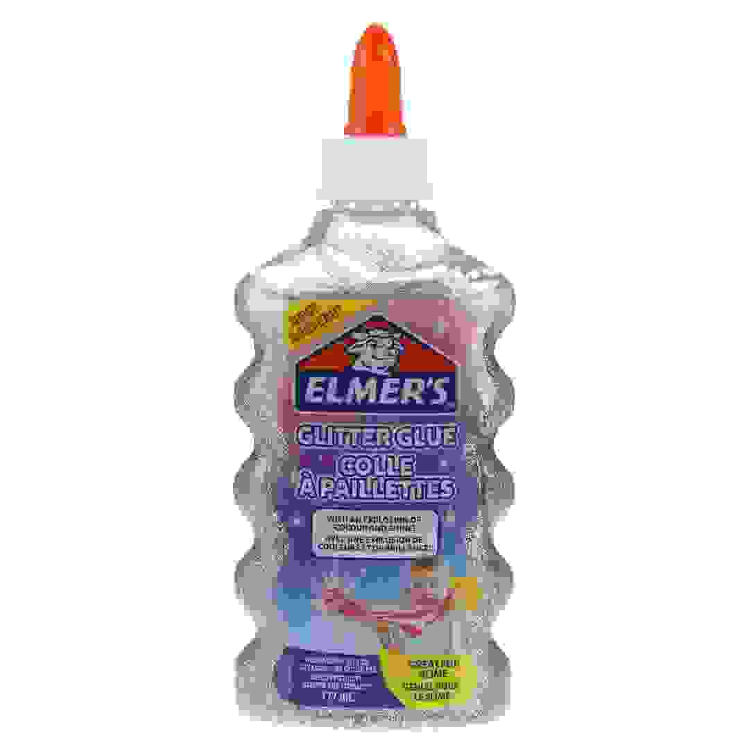 Elmer's Glitter Glue (177 ml, Silver)