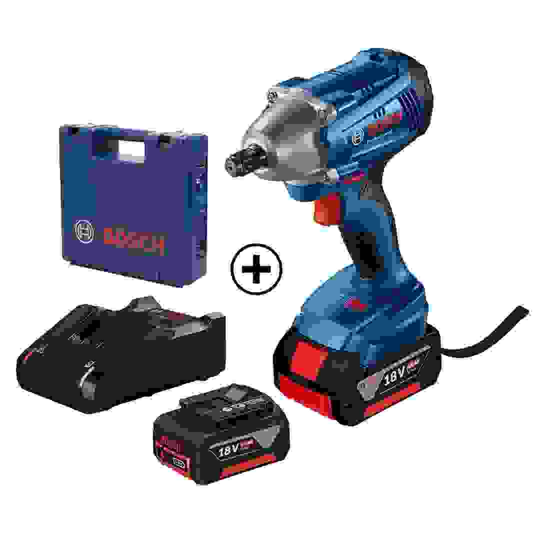 Bosch GDS 250-LI Professional Cordless Impact wrench Set W/Battery, Charger & Case