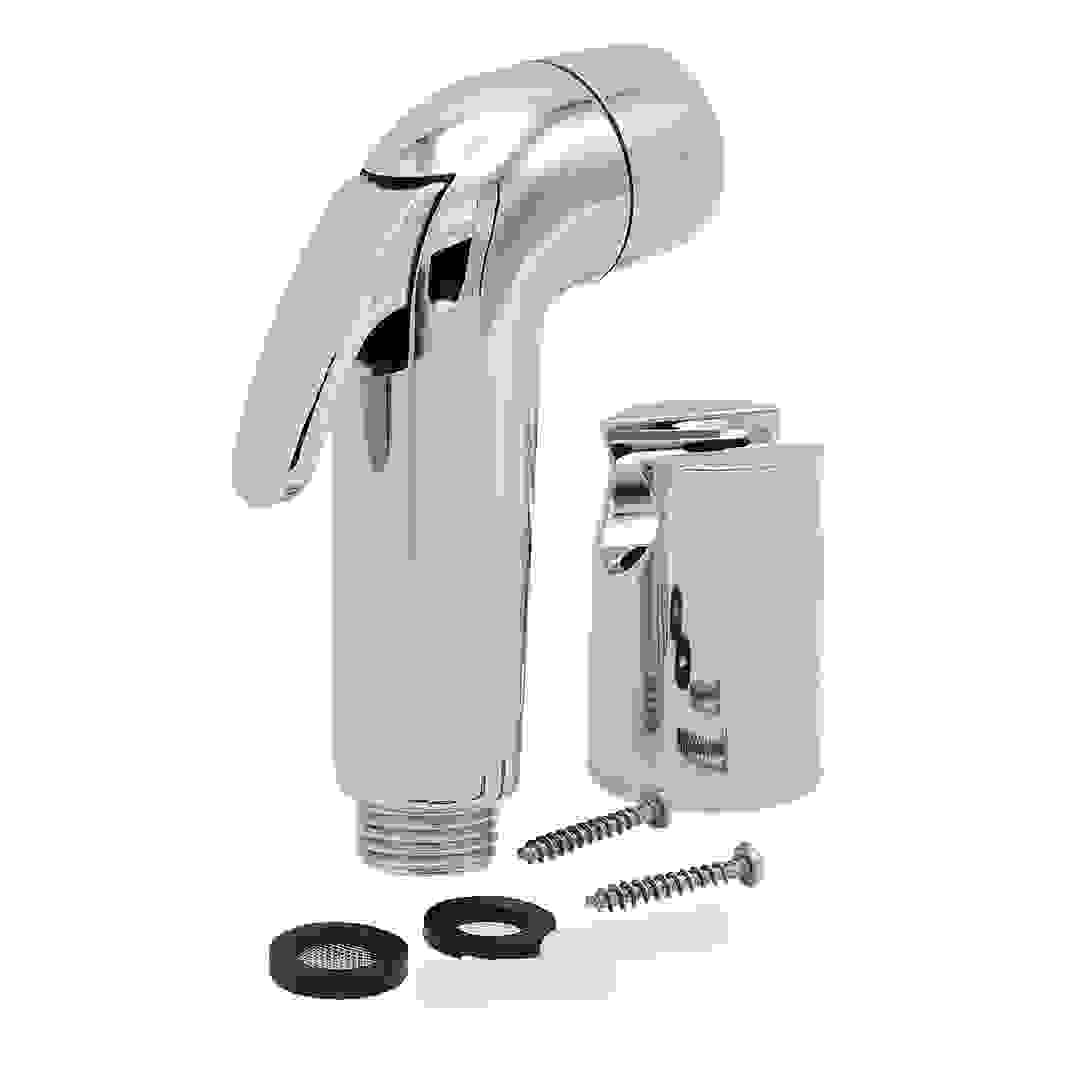 Bold Argento Plastic Shattaf Head & Holder Set (7 x 2.7 x 10 cm)