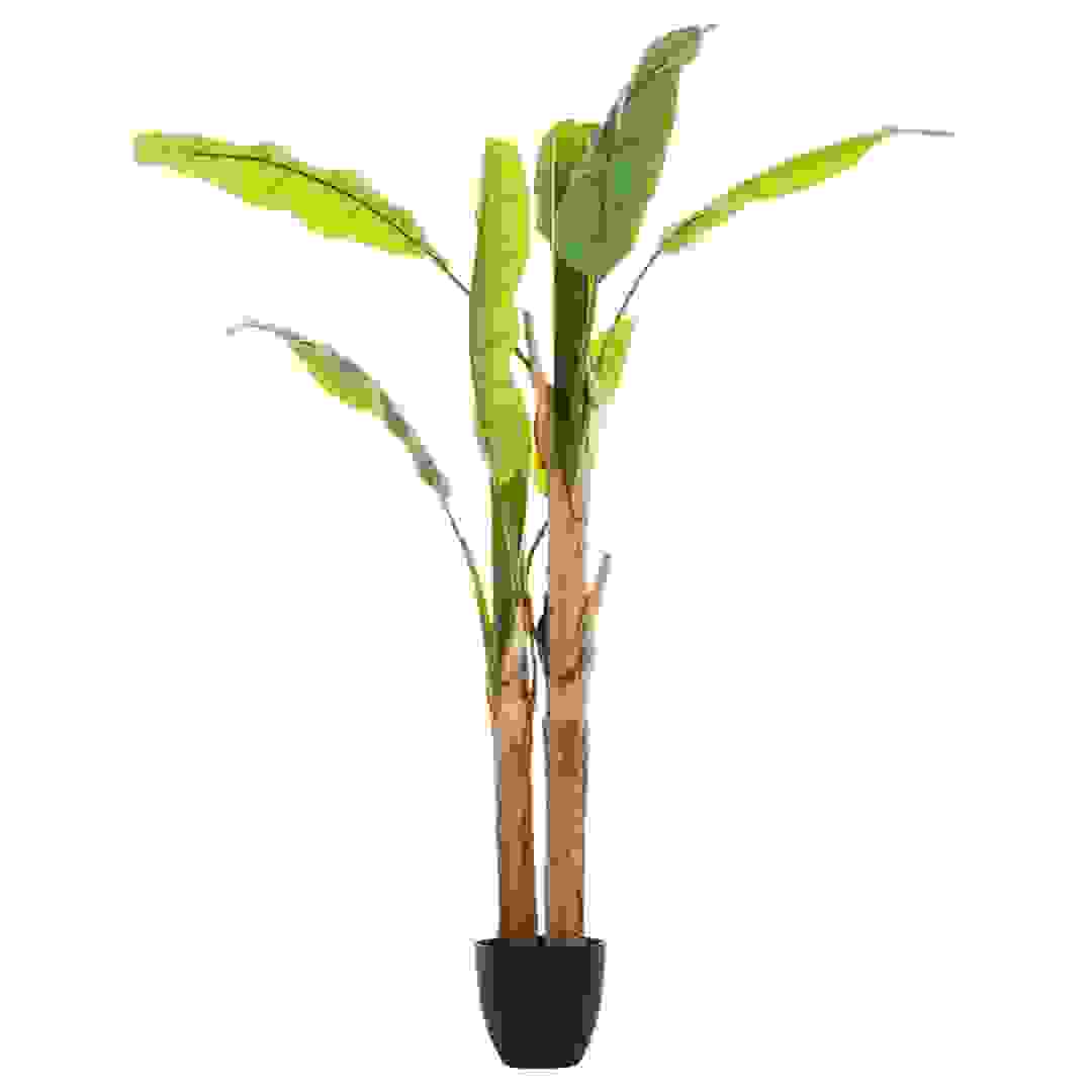 شجرة موز صناعية مع أصيص أتموسفيرا (122 × 119 × 130 سم)