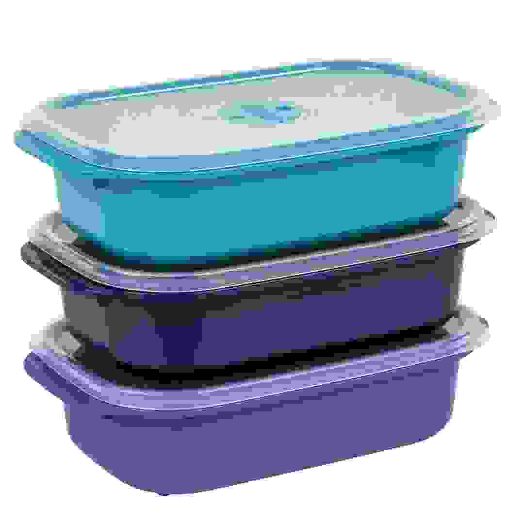 طقم أوعية ديكور مايكروسيف (متعددة الألوان، 3 قطع، 375 مل)