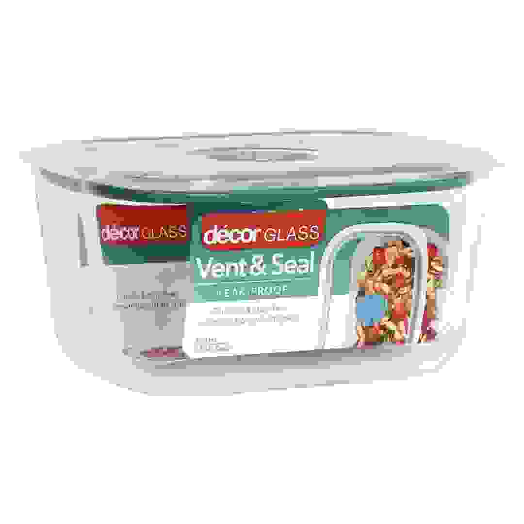 حافظة طعام زجاجية فينت آند سيل (مستطيل، 600 ملم)