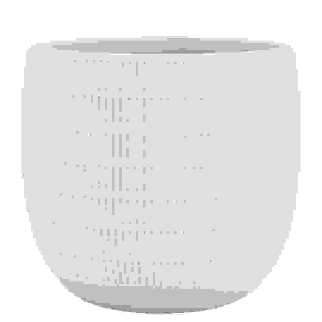 Artevasi Aura Ceramic Pot (29 cm, White)