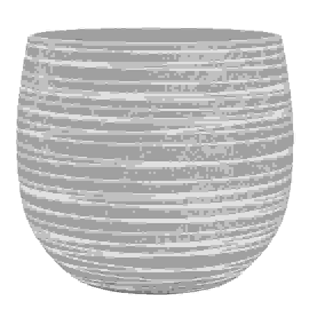 Artevasi Doris Ceramic Pot (25 cm, Gray)