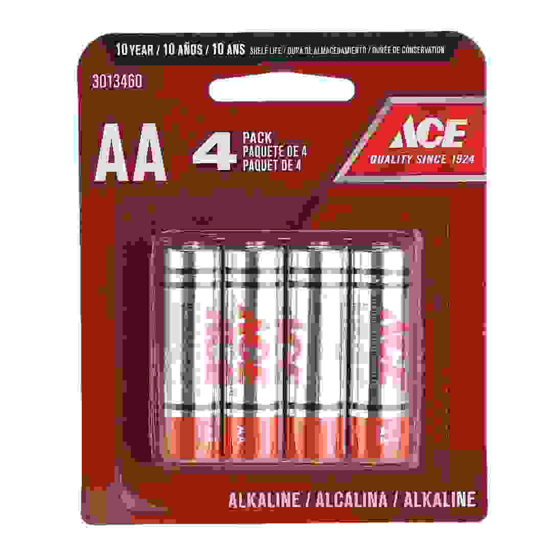 ACE AA Alkaline Battery Pack (4 Pc.)