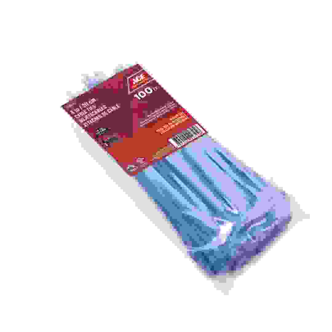 أربطة كابل بولي بروبيلين إيس (20.31 سم، 100 قطعة، أزرق)