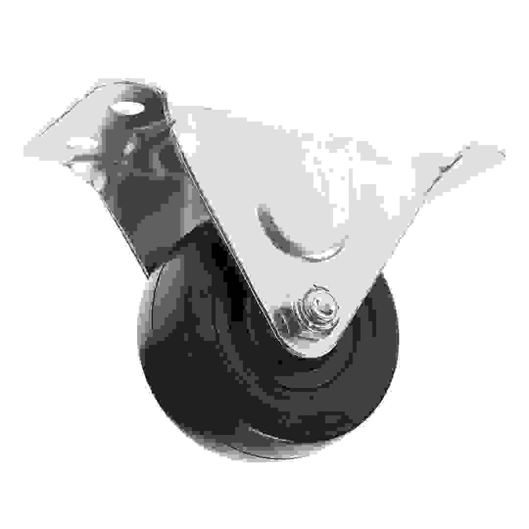 Ace Rigid Soft Rubber Medium Duty Caster Plate (6.35 cm)