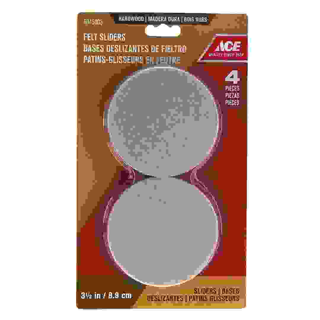 قواعد أرضيات صلبة واقية مستديرة قابلة لإعادة الاستعمال لباد إيس (8.89 سم)