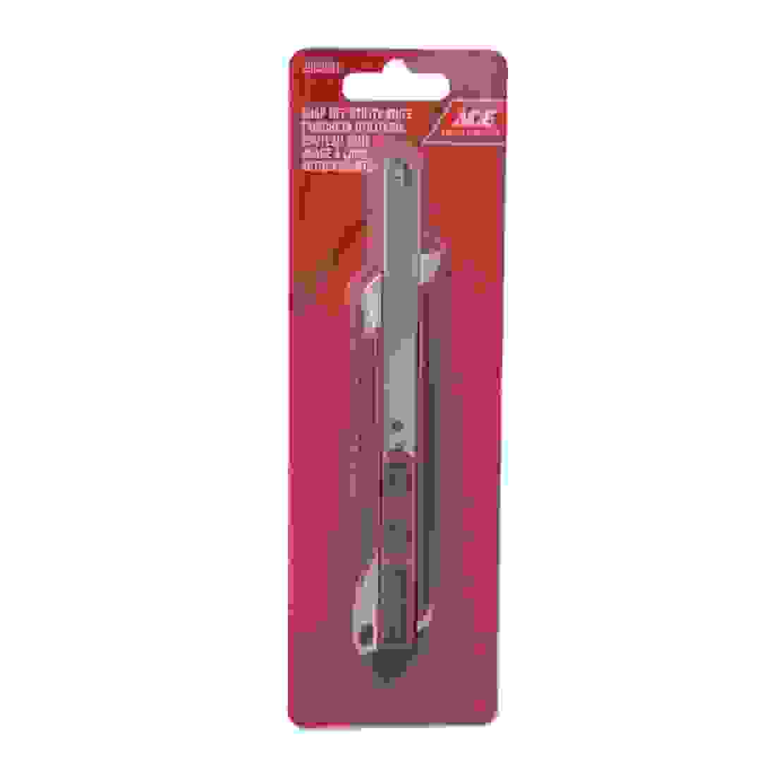 Ace Zinc Alloy Snap Off Utility Knife (21 x 6.5 x 1.7 cm)