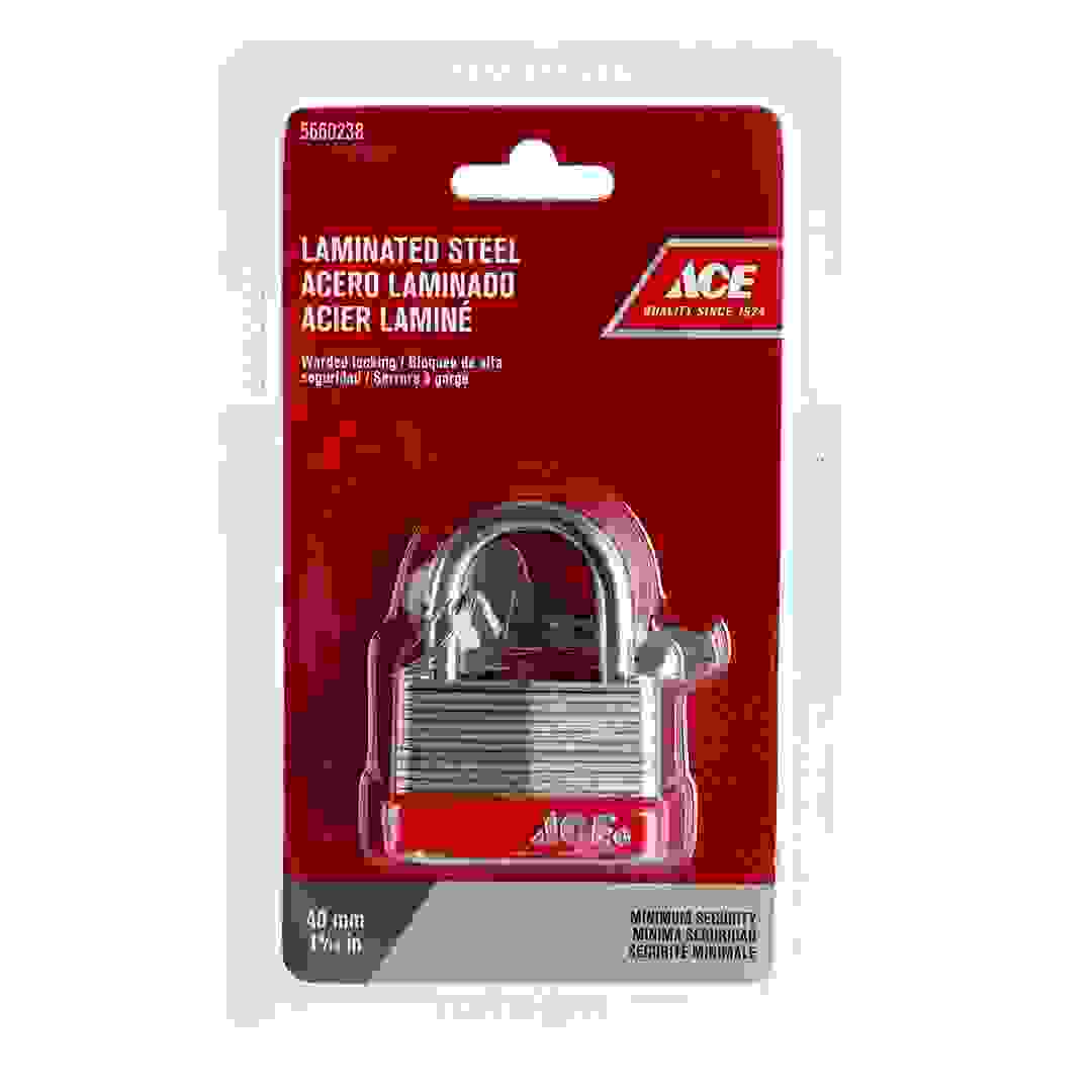 ACE Laminated Steel Warded Padlock (40 mm)